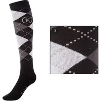 Produktbild von Kavalkade Reitsocken aus Baumwolle Unisex Schwarz Bunt Größe 35/38