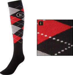 Produktbild von Kavalkade Reitsocken aus Baumwolle Unisex Schwarz Bunt Größe 39/42