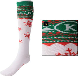 Produktbild von Kavalkade Reitsocken Christmas Unisex Weiß Bunt Größe 39/42