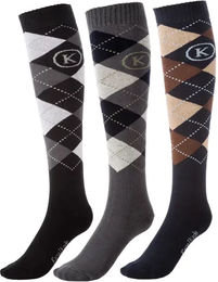 Produktbild von Kavalkade Reitsocken Mix aus Baumwolle Unisex 35/38 in Bunt und Schwarz