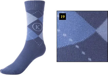 Produktbild von Kavalkade Reitsocken Shorties Unisex Blau Größe 39/42