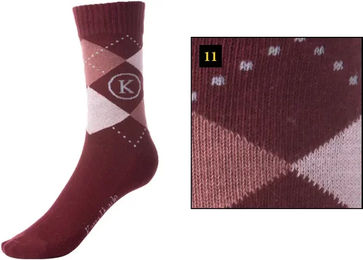 Produktbild von Kavalkade Reitsocken Shorties Unisex Rot Größe 35/38