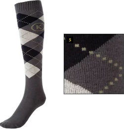 Produktbild von Kavalkade Reitsocken Unisex aus Baumwolle Grau Bunt Größe 35/38
