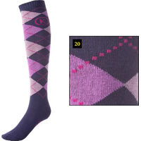 Produktbild von Kavalkade Reitsocken Unisex Blau Lila Größe 35/38