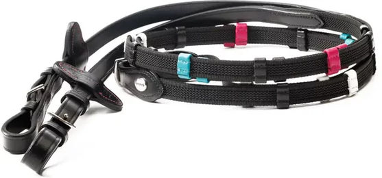 Kavalkade SafeHeel Sporenschutz für Pferde in Schwarz aus Plüsch – Bild 1 von 1