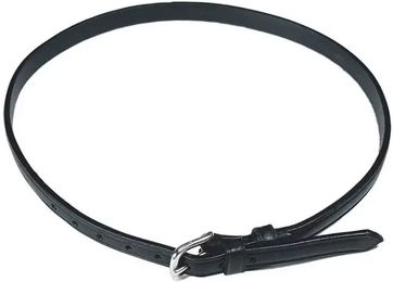 Produktbild von Kavalkade Sattelgurt aus Leder für Ponys in Schwarz