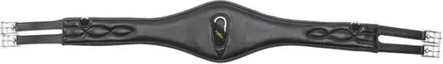 Kavalkade Sattelgurt Comfort aus Softleder Schwarz 140 cm – Bild 1 von 4