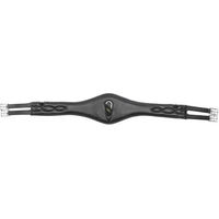 Produktbild von Kavalkade Sattelgurt Comfort aus Softleder Schwarz 140 cm