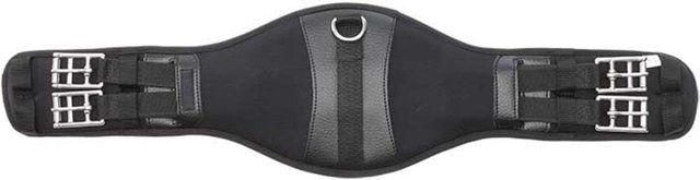 Kavalkade Sattelkurzgurt Memory Comfort mit Memory Foam Schwarz 60 cm – Bild 1 von 6