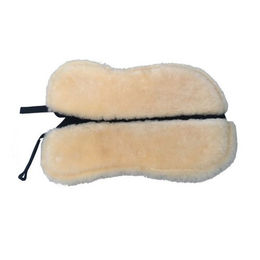 Kavalkade Sattelpad für Pferde mit Lammfell und KavalTop Polster in Natur – Bild 1 von 6