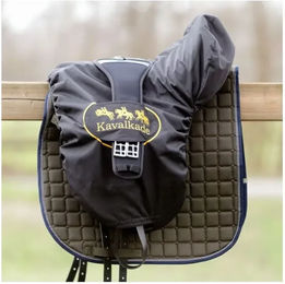 Kavalkade Sattelschoner für Pferde in Schwarz aus Polyester – Bild 1 von 3