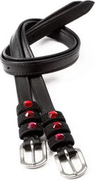 Produktbild von Kavalkade Seasons Dreams Sporenriemen für Pferde aus Leder in Schwarz 40,5 cm