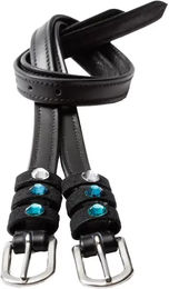 Produktbild von Kavalkade Seasons Dreams Sporenriemen für Pferde aus Leder in Schwarz