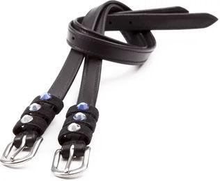 Produktbild von Kavalkade Seasons Dreams Sporenriemen für Pferde aus Leder in Schwarz und Bunt