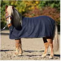 Produktbild von Kavalkade Shetty Ecoline Fleece-Abschwitzdecke für Pferde in Blau