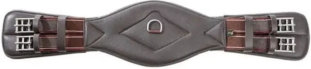 Kavalkade Soft Comfort Kurzer Pferdegurt aus weichem Leder mit Elastikzug – Bild 1 von 2