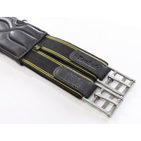 Produktbild von Kavalkade Softleder Langgurt Classic Elastisch Schwarz 130 cm