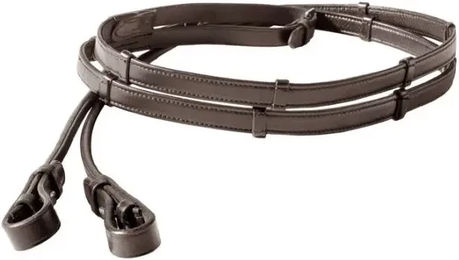 Kavalkade Softleder-Zügel Florina rundgenäht 16 mm aus Leder für Warmblut - 1,4 m – Bild 1 von 2