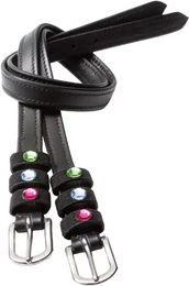 Produktbild von Kavalkade Sporenriemen für Pferde aus Leder in Schwarz 40,5 cm