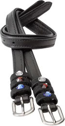 Produktbild von Kavalkade Sporenriemen Seasons Dreams aus Leder in Schwarz 40,5 cm für Pferde