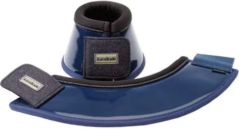 Produktbild von Kavalkade Star Hufglocken Gamaschen aus Kunstleder Blau Größe S