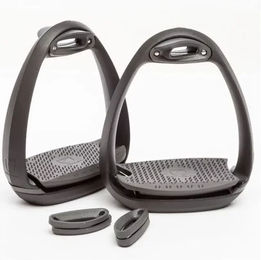 Kavalkade Steigbügel Eole aus Kunststoff in Grau oder Schwarz – Bild 1 von 2