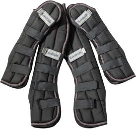 Kavalkade Transportgamaschen Montreal 4er-Set aus Polyester für Warmblut in Blau und Schwarz – Bild 1 von 11