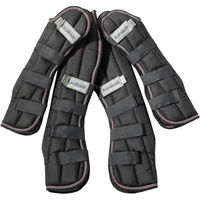 Produktbild von Kavalkade Transportgamaschen Montreal für Pferde aus Polyester Schwarz 4er-Set