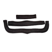 Produktbild von Kavalkade Trensenhülle Ivy aus Neopren mit Lammfell in Schwarz
