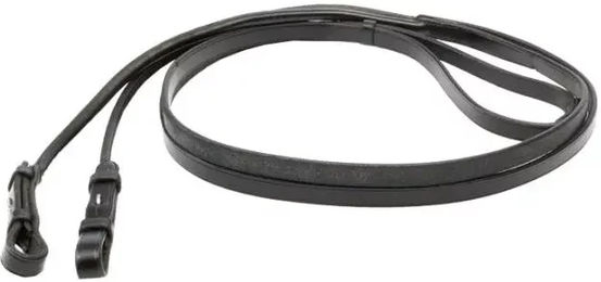 Kavalkade Zügel aus Leder in Schwarz – Bild 1 von 1