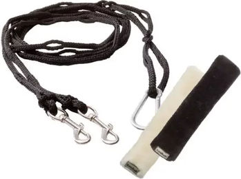 Produktbild von Kavalkade Zügel aus Polyester für Warmblut in Schwarz oder Beige