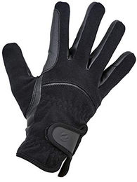KAYA Winterhandschuhe für Kinder aus Leder in Schwarz Größe S – Bild 1 von 2