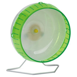 Produktbild von Kaytee Silent Spinner Laufrad aus Kunststoff in Grün mit 29 cm Durchmesser - 30,5 cm