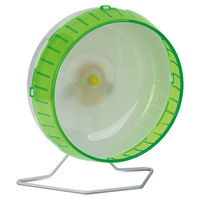 Produktbild von Kaytee Silent Spinner Laufrad aus Kunststoff in Grün mit 29 cm Durchmesser - 30,5 cm