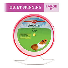 Kaytee Silent Spinner Laufrad für Hamster und Rennmäuse aus Kunststoff 24 cm - 1 Stk. – Bild 1 von 6