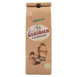 Produktbild von Keksdieb Belohnungssnack Huhn Apfelmus Herzen Zuckerfrei 100 g - 100 g