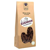 Produktbild von Keksdieb Wild Fitis mit Kartoffel 125 g Hundeleckerli