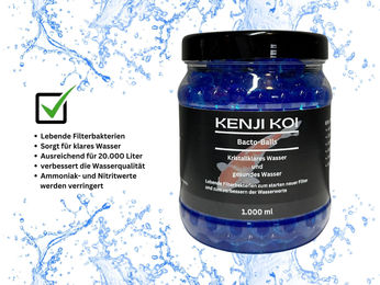 Produktbild von KENJI KOI Bacto-Balls Teichpflege für Fische 1000ml