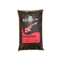Produktbild von KENJI Koi Snack Seidenraupen Naturfutter für Fische 5L