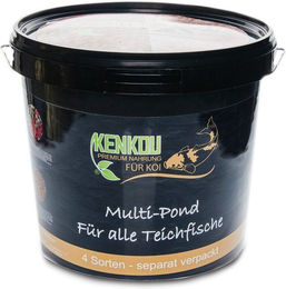 KENKOU Multi-Pond Menü Mehrkomponenten-Mix für Goldfische, Koi, Welse und Stör mit Gammarus 5 l - 5 kg – Bild 1 von 11