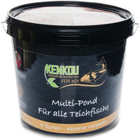 Produktbild von KENKOU Multi-Pond Menü Mehrkomponenten-Mix für Goldfische, Koi, Welse und Stör mit Gammarus 5 l - 5 kg