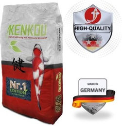 KENKOU Nr.1 Edition Koifutter Wachstumsfutter mit Mehlwurmmehl und Garnele schwimmend 10kg – Bild 1 von 12