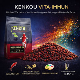 KENKOU Vita Immun Koifutter Wachstumsfutter schwimmend 5 kg - 5 kg – Bild 1 von 13