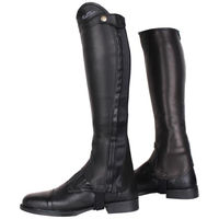 Produktbild von KenTaur Alex Lederchaps Schwarz Größe 50/44