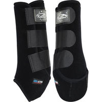Produktbild von KenTaur Gamaschen Dressur aus Neopren Schwarz für Vollblut