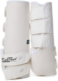 Produktbild von Kentaur Gamaschen Dressur hinten aus Neopren Weiß