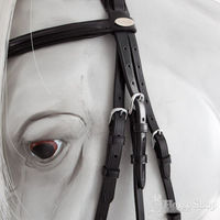 Produktbild von Kentaur Hamilton Trense anatomisch aus Leder für Warmblut in Schwarz oder Braun