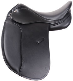 KenTaur KT Pony Dressursattel aus Leder in Schwarz – Bild 1 von 1