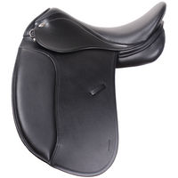 Produktbild von KenTaur KT Pony Dressursattel aus Leder in Schwarz