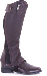 Produktbild von Kentaur Livorno Lederchaps für Pferde Braun 47/36.5_1